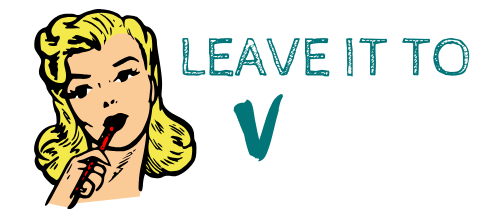 retro secretary head chewing pensively on a pencil next to the title